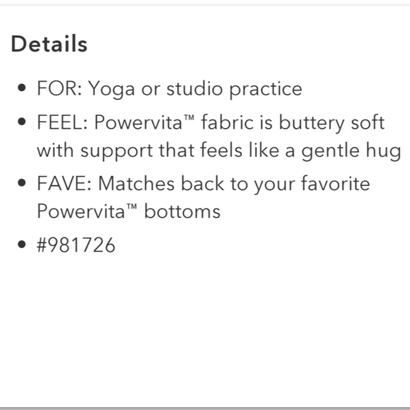 NWT Athleta Shanti Rib Crop Tank - Picture 5 of 13